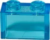 50 pezzi pietre 1x2, azzurro trasparente Anteprima dell’immagine prodotto 2