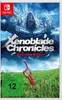 The image shows the game box for Xenoblade Chronicles: Definitive Edition for Nintendo Switch. The box features artwork of a giant mechanical being in the sky and a red sword in a grassy field. Produktbild-Vorschau