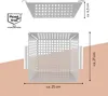 bremermann Panier à griller 25 x 21 x 6,5 cm Poêle à Voir les images du produit 7