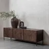 Bono Gravure Tv-Möbel Asche Braun Produktbild-Vorschau 2