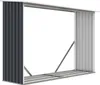 Wiata na drewno G21 WOH 181 - 242 x 75 cm, antracytowa Podgląd zdjęcia produktu 1