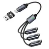 USB C Splitter 1 in 3 Out, USB Typ C Verteiler Adapter, Produktbild-Vorschau 1