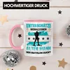 Trendation - Biathlon Tasse "Unterschätze Niemals einen Produktbild-Vorschau 3