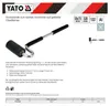 Yato YT-44150, Tapetennahtroller, Schwarz, Silber, Gummi, Produktbild-Vorschau 5