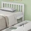Merax Lit de jeune 90x200cm Lit en bois massif avec sommier Voir les images du produit 10