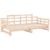 Výsuvná postel masivní borovice 2x (80 x 200) cm Náhled obrázku produktu 7