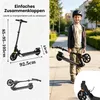 Elektroroller Für Kinder Alter 8-16, Faltbar E-Scooter, 20 Produktbild-Vorschau 4