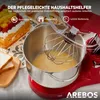 AREBOS kuchynský robot 1500W, kuchynský robot, hnetač s 2x Náhľad obrázku produktu 4