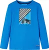 Kinder-Langarmshirt Kobaltblau 128 Produktbild-Vorschau 1