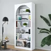 Skye Decor, HC116 - 3142, libreria, bianco, 80 x 180 x 31,5 Anteprima dell’immagine prodotto 2