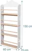 Relaxdays Bücherregal Kinder, HBT: 130 x 60 x 15 cm, Produktbild-Vorschau 4