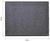 Paillasson en PVC gris 90 x 60 cm Voir les images du produit 6
