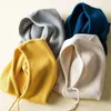 Frauen Winter Beanie Hut Kaschmir Weibliche Gestrickte Mit Produktbild-Vorschau 2