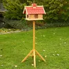 Mucola Vogelhaus Vogelfutterhaus Holz Vogelvilla Produktbild-Vorschau 2