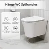 HOROW Spülrandlos Hänge Toilette WC Nano-Beschichtung Produktbild-Vorschau 6