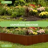 Flexibilní světle hnědý dřevěný plot 100 x 30 cm – Náhled obrázku produktu 2