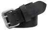 Echt Leder Gürtel Herren Damen Ledergürtel Schwarz 4cm für Produktbild-Vorschau 2