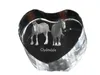 Clydesdale - fotografia koňa v kryštáli, kryštálové srdce, Náhľad obrázku produktu 2