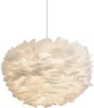 Feder Pendelleuchte Federkugel Ø40cm – Elegante Hängelampe Produktbild-Vorschau 1