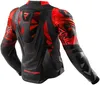 Rebelhorn Inferno Motorrad Lederjacke, schwarz/rot, 58 Produktbild-Vorschau 2