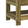 vidaXL Tabouret de jardin 62x30x32 cm Bois de pin imprégné Voir les images du produit 6