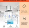 Futurelight Smart Inselabzugshaube Umluft 420m³/h LED Produktbild-Vorschau 3