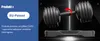 DH Fitlife Regulowane hantle 12 kg x 2, oszczędzające Podgląd zdjęcia produktu 8