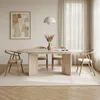 CALICOSY - Table à manger extensible ovale de 160 à 200 cm Voir les images du produit 2