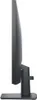 Side view of a black computer monitor on a white background. Produktbild-Vorschau