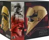The image shows the packaging of a Star Wars Black Series Shoretrooper electronic helmet. The packaging features artwork of the Shoretrooper in different poses and color schemes. Náhled obrázku produktu