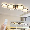 ZMH Plafonnier LED Salon Dimmable Lampe de salon 100cm 4 Voir les images du produit 1