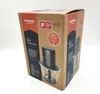 A cardboard box for a Grundig multi chopper, displayed at an angle against a white background. Produktbild-Vorschau