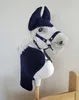 Hobby Horse A3 Set: Decke + Fliegenmuffs - Marineblau Produktbild-Vorschau 1