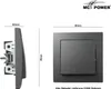 Přepínač McPower ''Flair'', 250 V/10 A, pod omítku, Náhled obrázku produktu 6