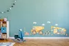 Muralo Aufkleber für Kinderzimmer Aquarelle Baumaschine Produktbild-Vorschau 7