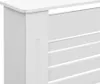 vidaXL Osłona grzejnika biała 152×19×81,5 cm MDF Podgląd zdjęcia produktu 6