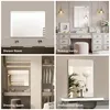 Wandspiegel Rahmenlos 100x75 cm HD Kupferfrei Badspiegel Produktbild-Vorschau 5