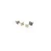Boccia Damen Ohrstecker 0518-03 Titan bicolor Produktbild-Vorschau 4