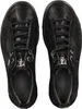 A top-down view of a pair of black sneakers. Produktbild-Vorschau