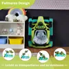 COSTWAY Girello 4 in 1, girello a forma di auto con Anteprima dell’immagine prodotto 9