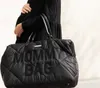 Maminka taška přebalovací taška Baby Bag prošívaná černá Náhled obrázku produktu 11