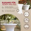 DEUBA® 5x Stehtisch Hussen Ø 60-65 / 70-75 / 80-85cm Viele Produktbild-Vorschau 2