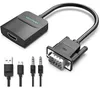 VGA-auf-HDMI-Adapter, VGA-Konverter mit Audiokabel (1,5 m) Produktbild-Vorschau 5