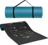 Yogamatte Trainingsmatte Fitnessmatte rutschfest 186x61 cm Produktbild-Vorschau 3