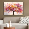 Leinwand Bilder 90x60 cm - Lebensbaum - Aquarell - Kunst - Produktbild-Vorschau 5