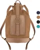 Oos Duffle City Leder Canvas Rucksack Hasel Produktbild-Vorschau 1