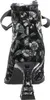 Laura Vita Damen Stiefelette Satinband Strass und Produktbild-Vorschau 10