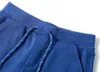 vidaXL Pantaloncini da bambino con coulisse Blu Melange 116 Anteprima dell’immagine prodotto 3