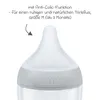 Close-up of a baby bottle nipple and collar. Produktbild-Vorschau