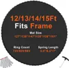 Wymienna mata do trampoliny 396 cm - 80 V-ringów - długość Podgląd zdjęcia produktu 1